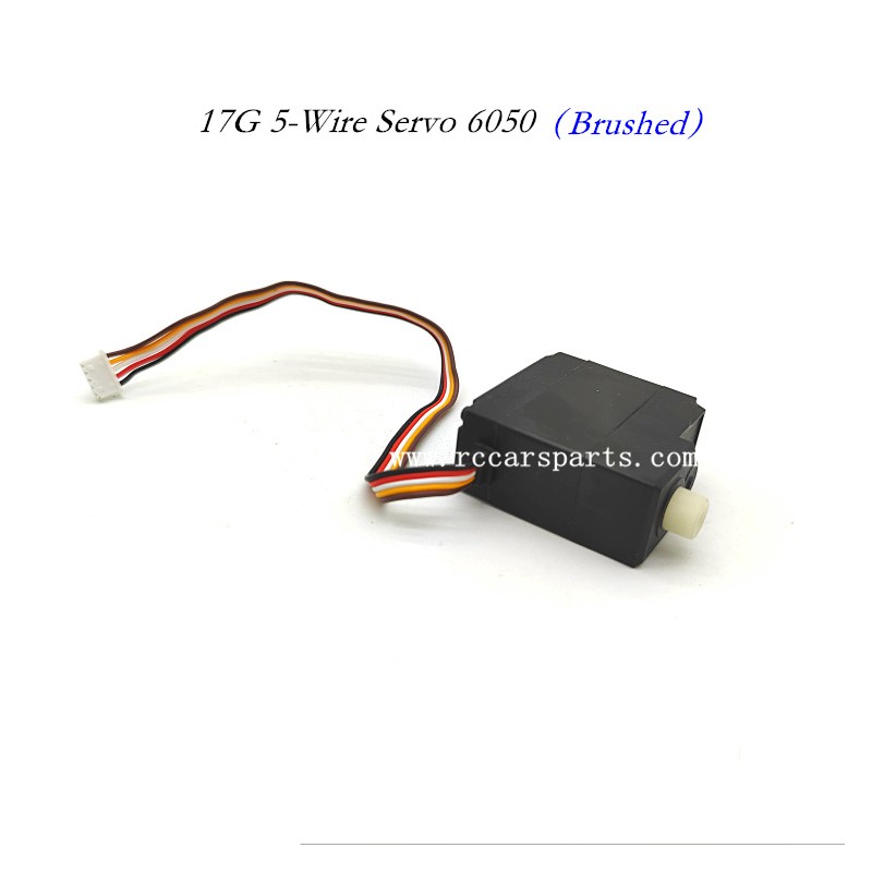 SCY 18101 Spare Parts Brushed 17G 5-Wire Servo 6050