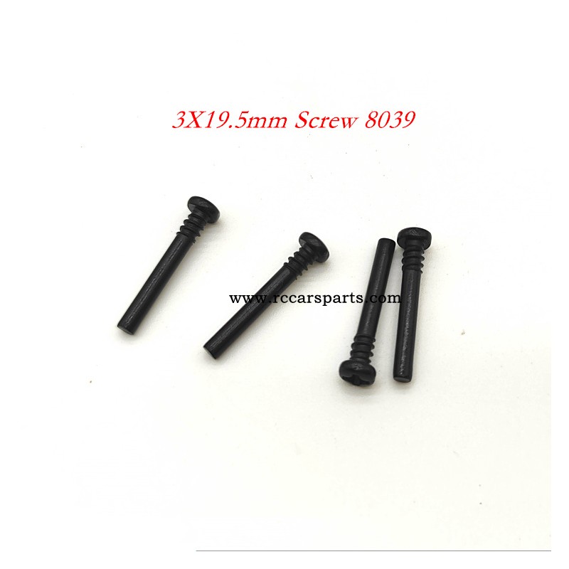 SCY 18101/18102/18108 Screw Parts 3X19.5mm Screw 8039