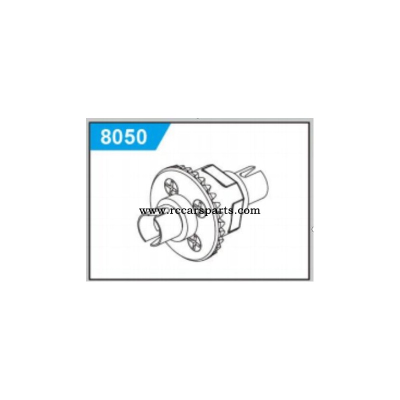 Suchiyu SCY 18101PR0 Metal Differential (Brushless) 8050