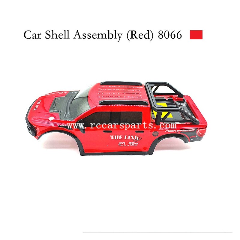 RC Car SCY 18101 Car Shell Assembly (Red) 8066