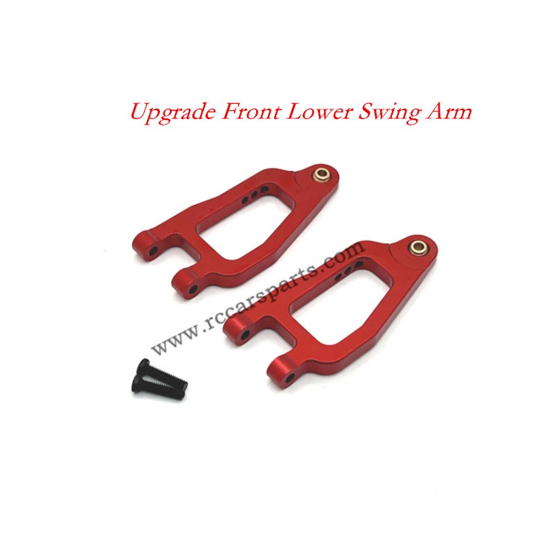 RC Car Parts Upgrade Front Lower Swing Arm For SCY 18101/18102/18108PRO-Red