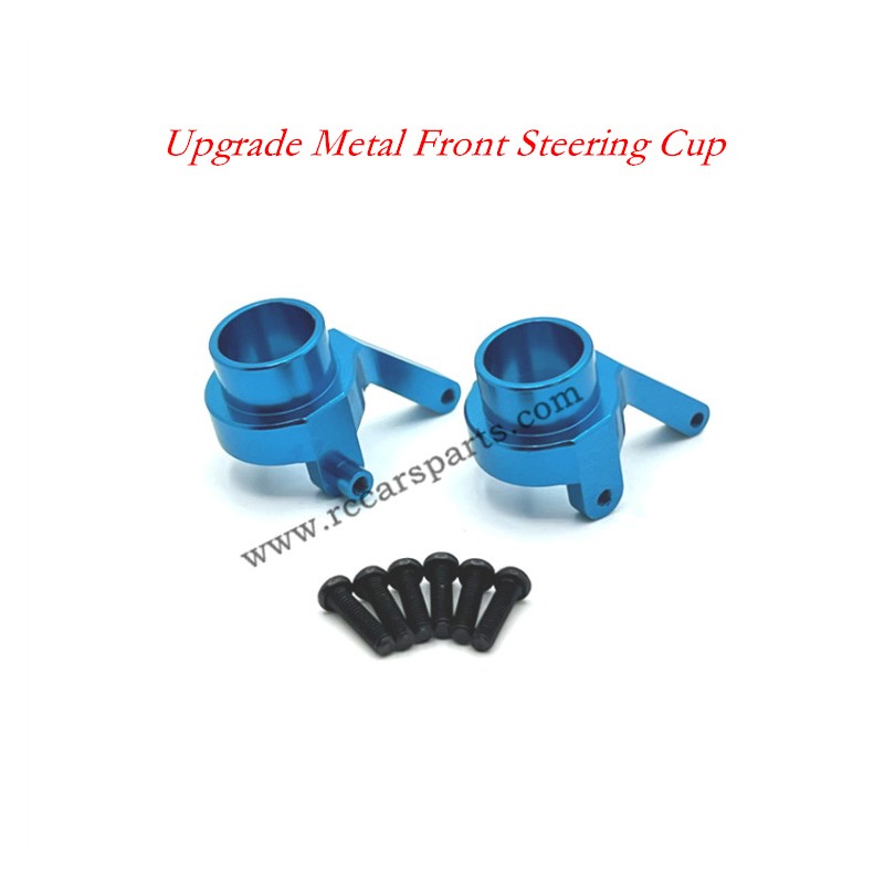 SCY 18101/18102/18108PRO Upgrade Metal Front Steering Cup Parts-Blue