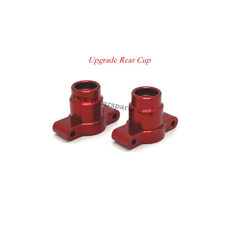 RC Car Parts Upgrade Metal Front Rear Cup For SCY 18101PRO/18102PRO18108PRO-Red