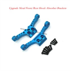 SCY 18101/18102/18108PRO Upgrade Metal Front/Rear Shock Absorber Brackets-Blue