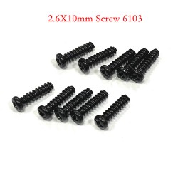 RC Car SCY 18101/18102/18108 Screw Parts 2.6X10mm Screw 6103