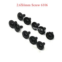 RC Car SCY 18101/18102/18108 Screw Parts 2.6X6mm Screw 6106