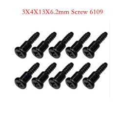 RC Car SCY 18101/18102/18108 Screw Parts 3X4X13X6.2mm Screw 6109