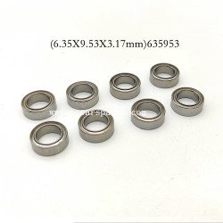 RC Car HBX 2996 Parts Ball Bearings (6.35X9.53X3.17mm)635953