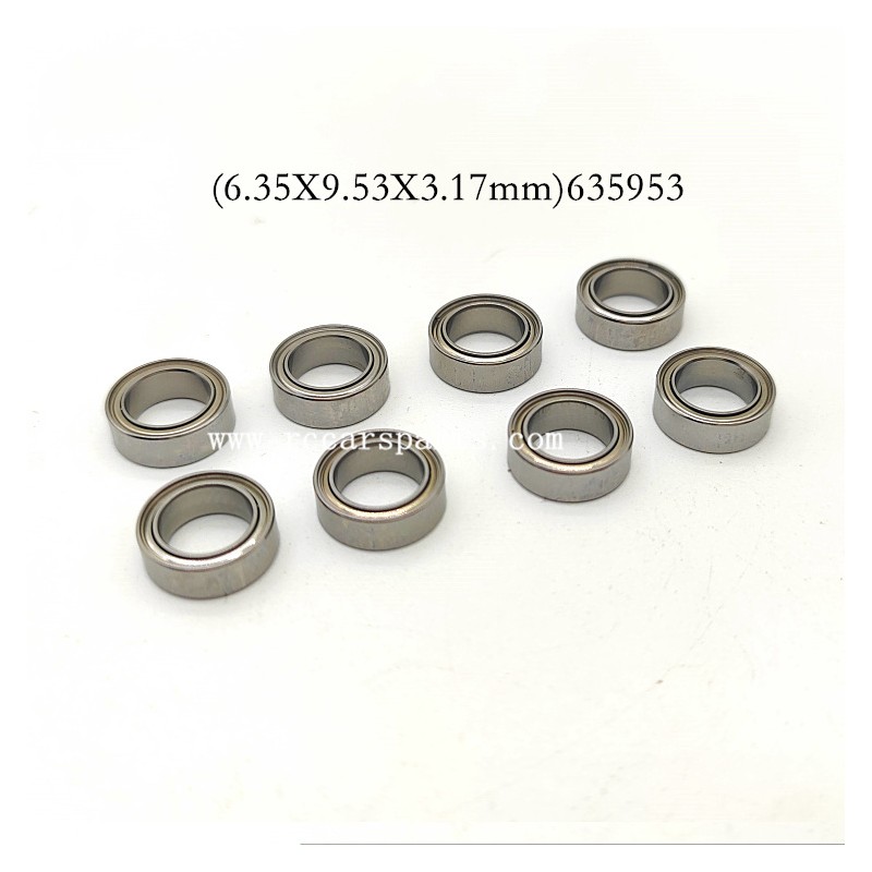 RC Car HBX 2996 Parts Ball Bearings (6.35X9.53X3.17mm)635953