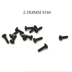 HBX 2996 1/10 RC Car Parts Screws PBHO 2.3X8MM S184