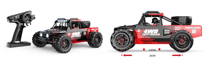 MJX 14209 HYPER GO 1/16 Brushless High Speed RC Car.